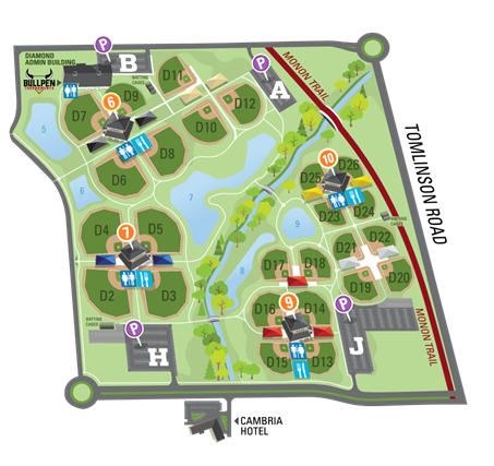 CricIndy Game Day Location